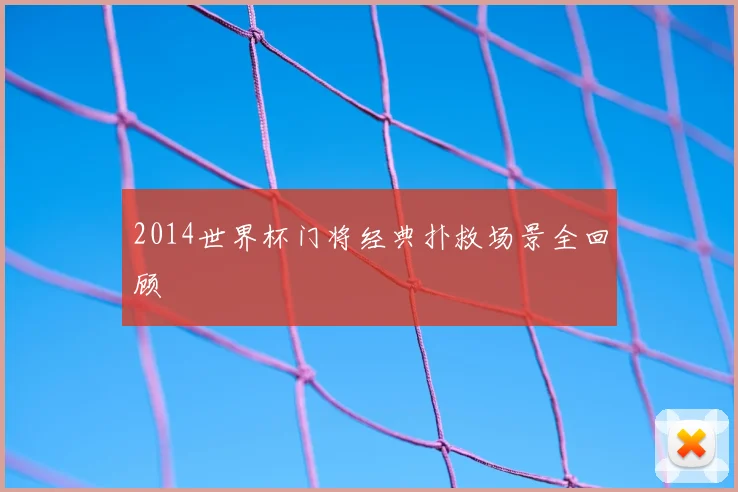 2014世界杯门将经典扑救场景全回顾
