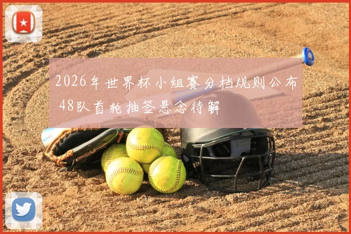 2026年世界杯小组赛分档规则公布 48队首轮抽签悬念待解