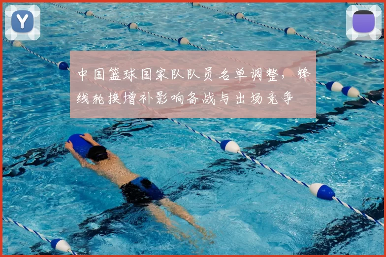 中国篮球国家队队员名单调整，锋线轮换增补影响备战与出场竞争